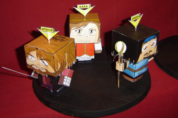 Noob en papercraft !